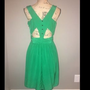 Unique Green Dress